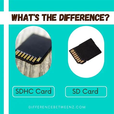 what is a sdhc card in a smart phone|difference between sd cards.